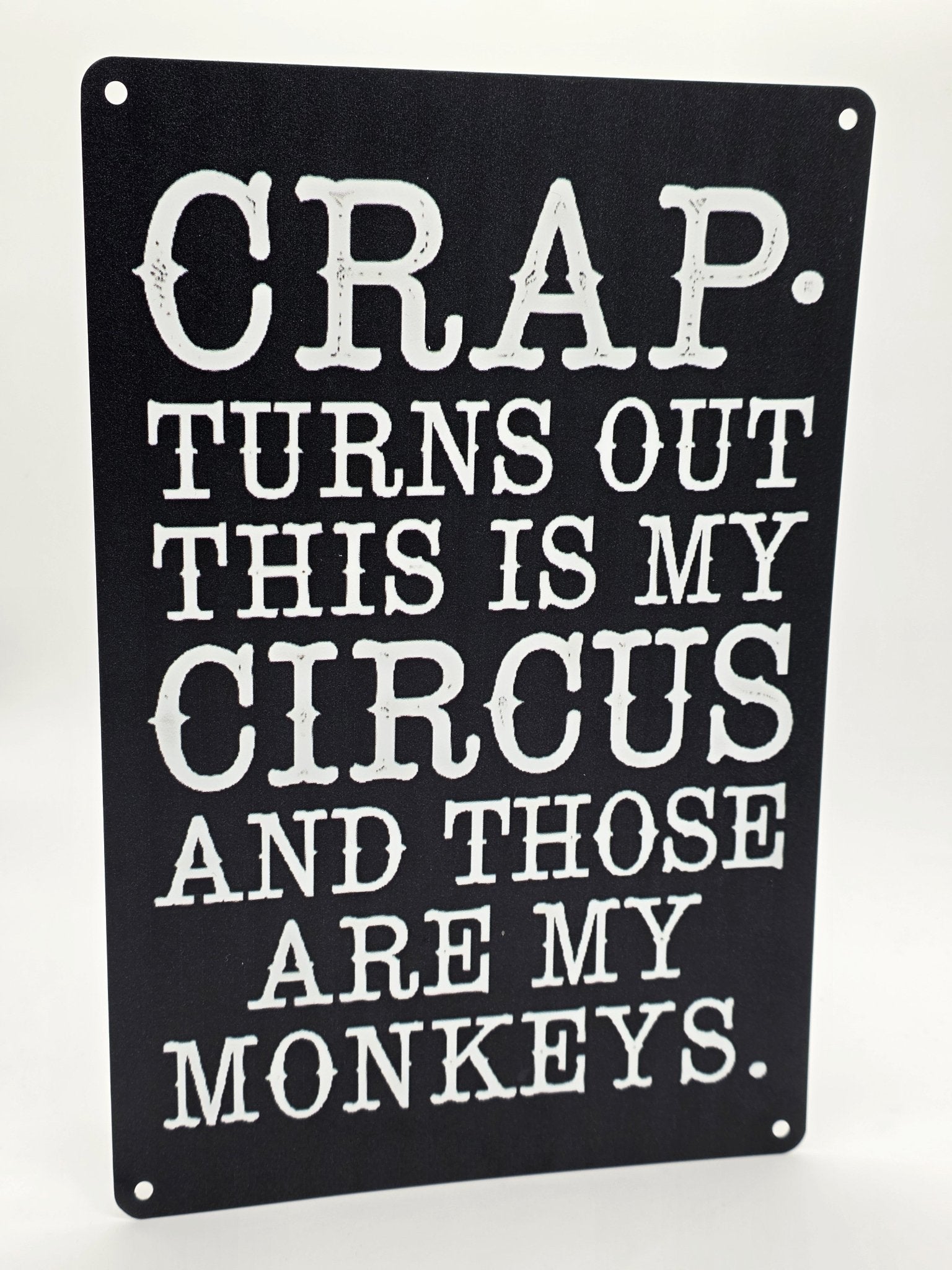 Steady Bunny Shop - Humorous 11.74" x 7.8" Metal Sign - Metal Sign - Steady Bunny Shop