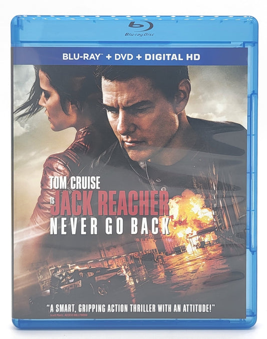 Paramount Pictures Home Entertainment - Jack Reacher - Never Go Back | DVD & Blu Ray - No Digital Copy - DVD & Blu-ray - Steady Bunny Shop