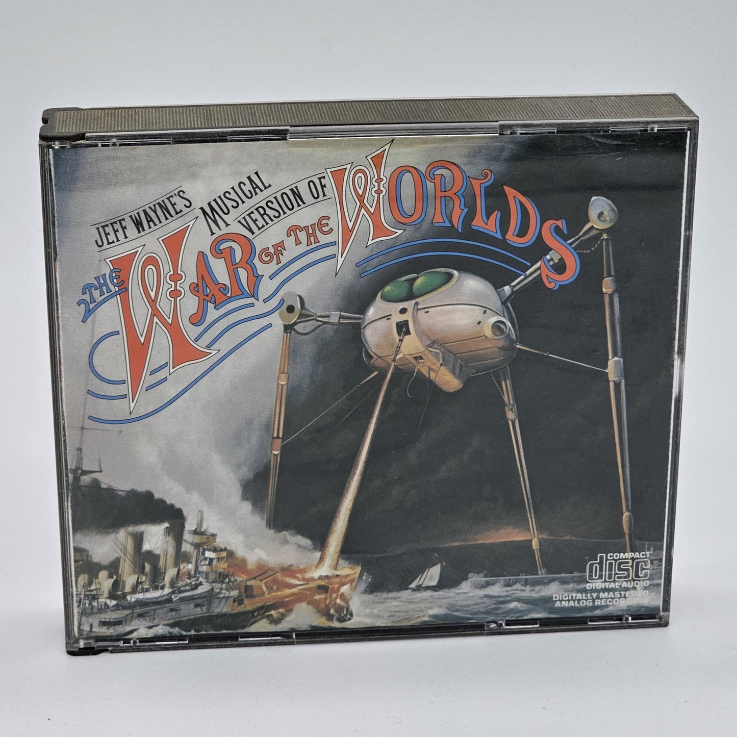 Columbia Records - Jeff Wayne | Musical Version Of The War Of The World | 2 CD Set - Compact Disc - Steady Bunny Shop