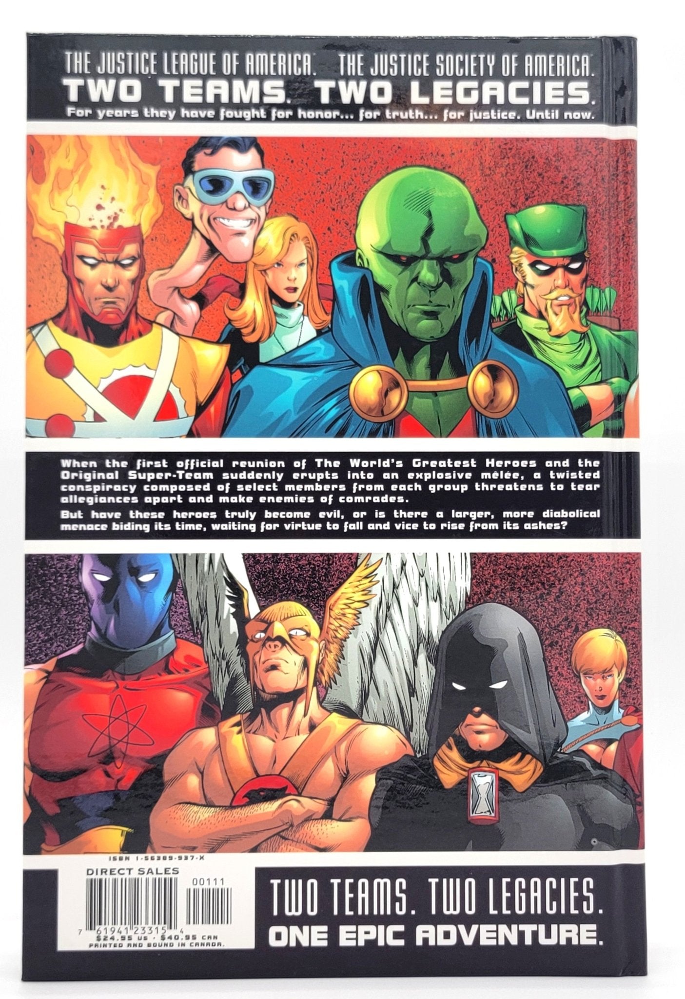 DC Comics - JLA JSA Virtue and Vice / DC Com - 2002 - Hardcover - Graphic Novel - Graphic Novel - Steady Bunny Shop