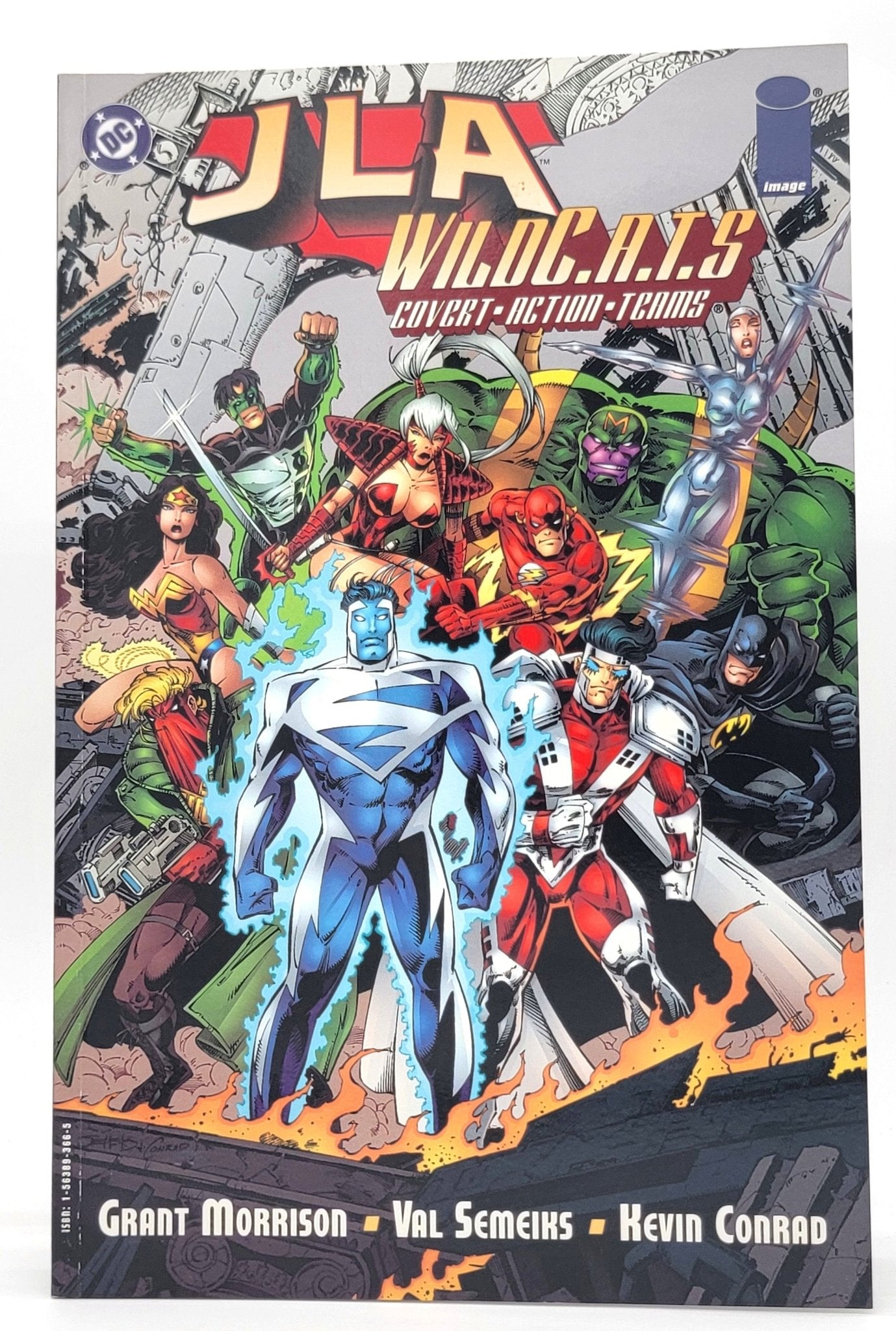 DC Comic / Image Comics - JLA WildC.A.T.S Covert Action Teams / One Shot - DC - Image Comic Book - 1997 - Comic Books - Steady Bunny Shop