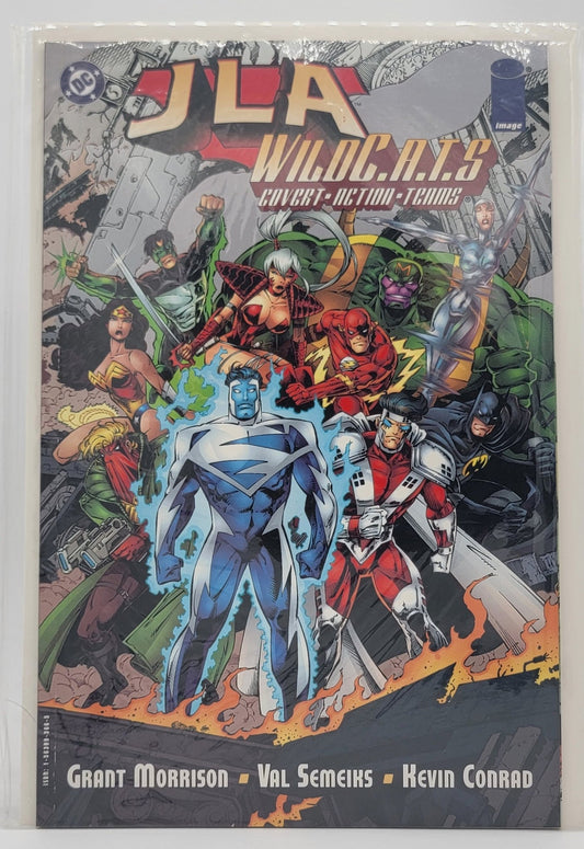 DC Comic / Image Comics - JLA WildC.A.T.S Covert Action Teams / One Shot - DC - Image Comic Book - 1997 - Comic Books - Steady Bunny Shop