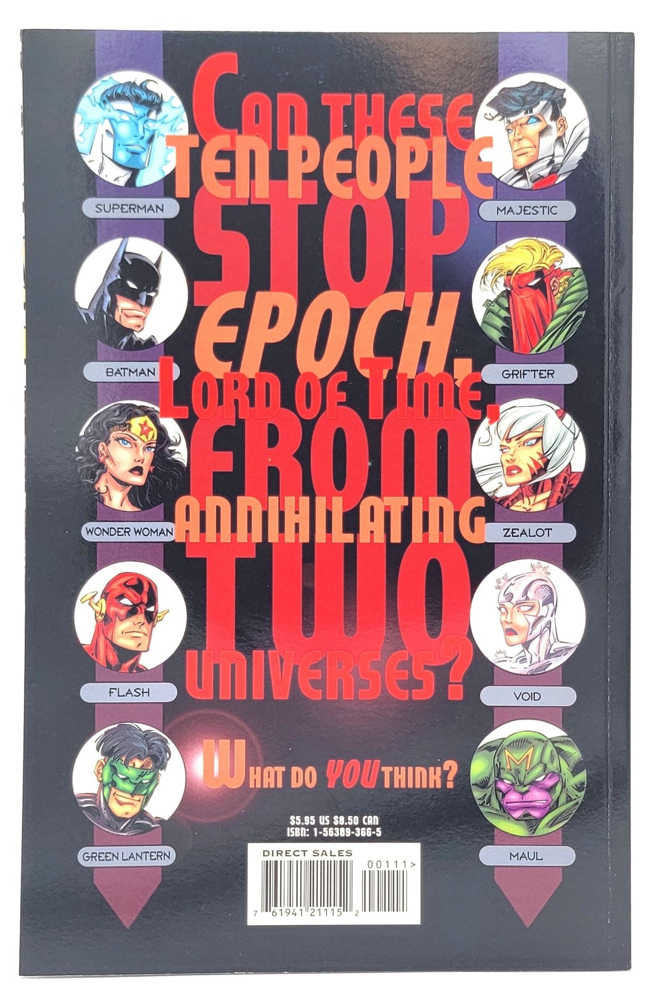 DC Comic / Image Comics - JLA WildC.A.T.S Covert Action Teams / One Shot - DC - Image Comic Book - 1997 - Comic Books - Steady Bunny Shop
