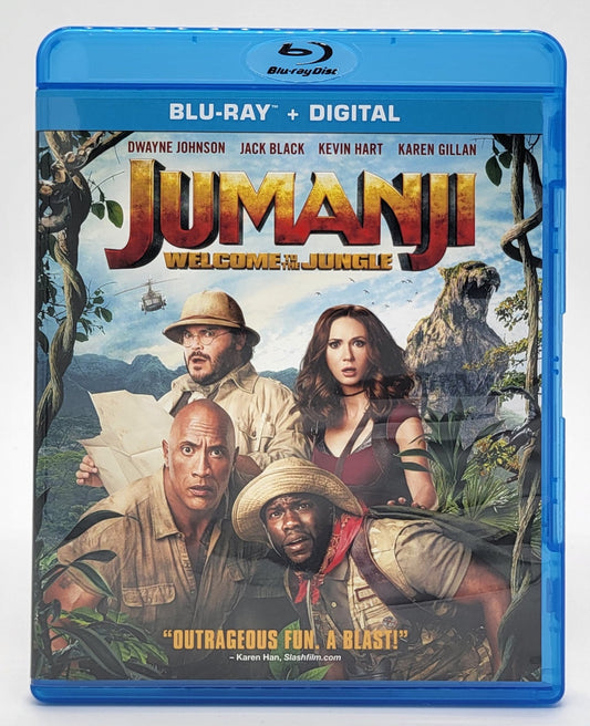 Sony Pictures Home Entertainment - Jumanji Welcome To the Jungle | Blu Ray - No Digital Copy - Blu-ray - Steady Bunny Shop