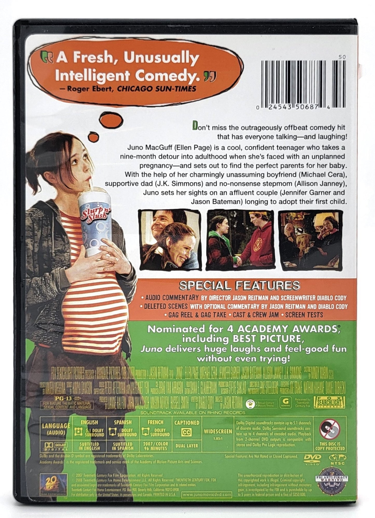 20th Century Fox Home Entertainment - Juno | DVD | Widescreen - DVD - Steady Bunny Shop