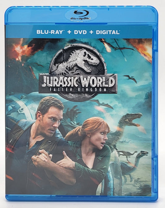 Universal Studios Home Entertainment - Jurassic World Fallen Kingdom | Blu Ray + DVD - No Digital Copy - DVD & Blu-ray - Steady Bunny Shop