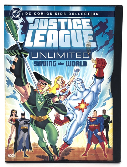 Warner Bothers - Justic League Unlimited - Saving the World | DVD | DC Comics Kids Collection - DVD - Steady Bunny Shop