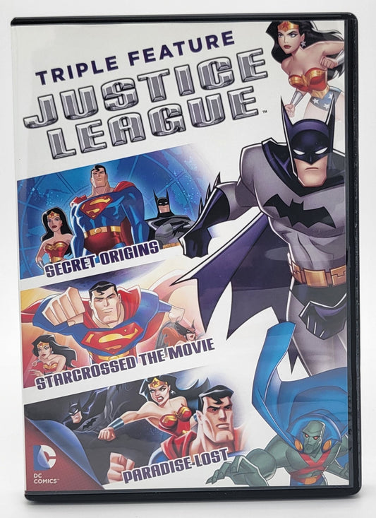 Warner Brother Family Entertainment - Justice League - Triple Feature | DVD | 3 Disc Set - DVD - Steady Bunny Shop