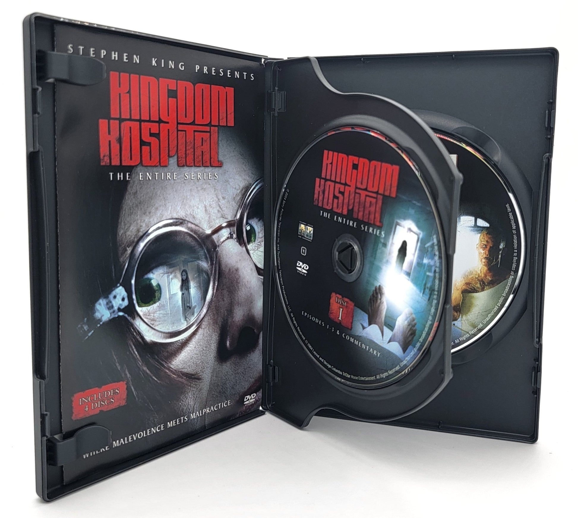 Columbia Pictures - Kingdom Hospital - The Entire Series - 4 Disc Set | Widescreen - DVD - Steady Bunny Shop