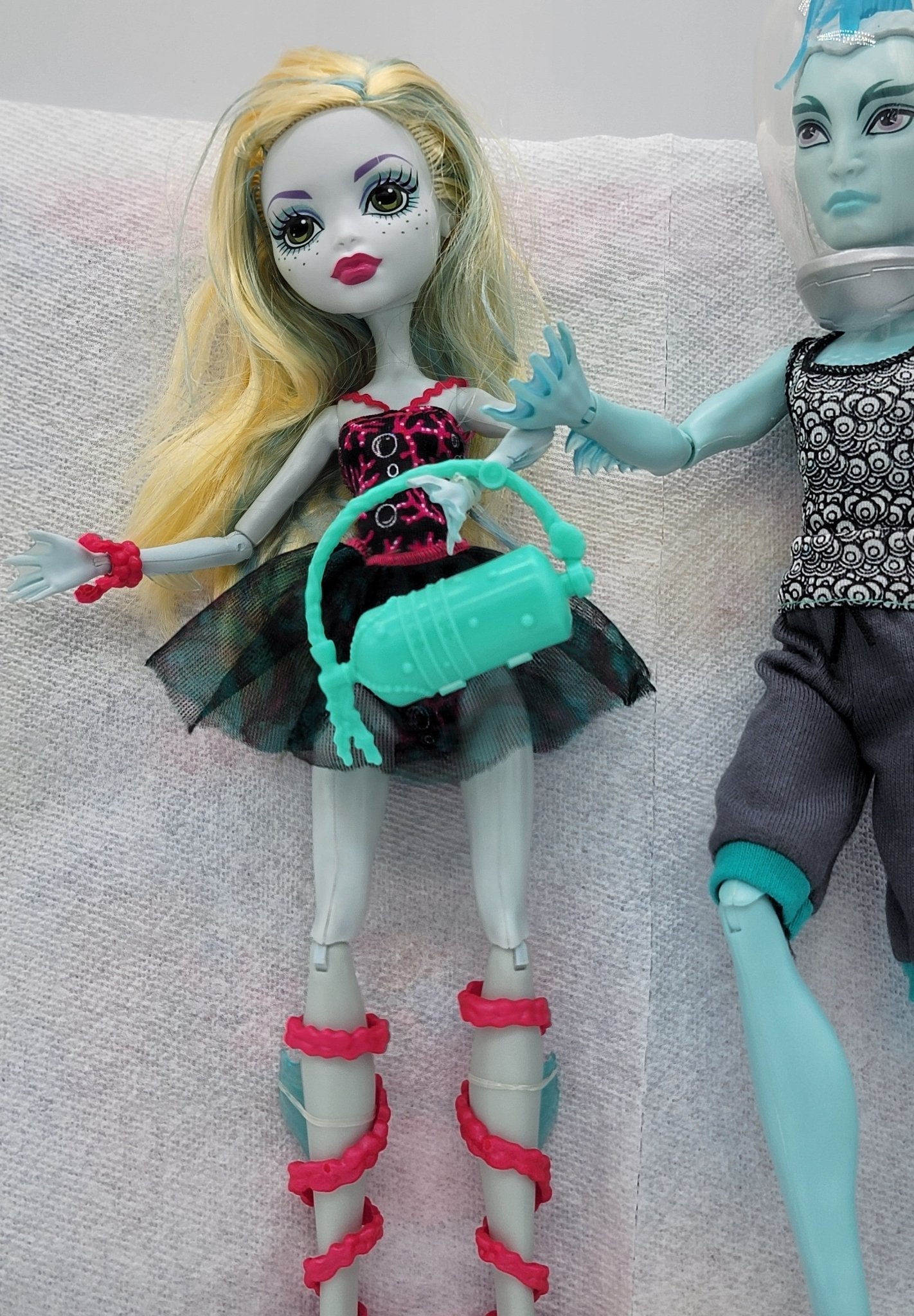 Mattel - Lagoona Blue & Gill Webber - Dance Class - Monster High Doll - October 2012 - Action Figures - Steady Bunny Shop