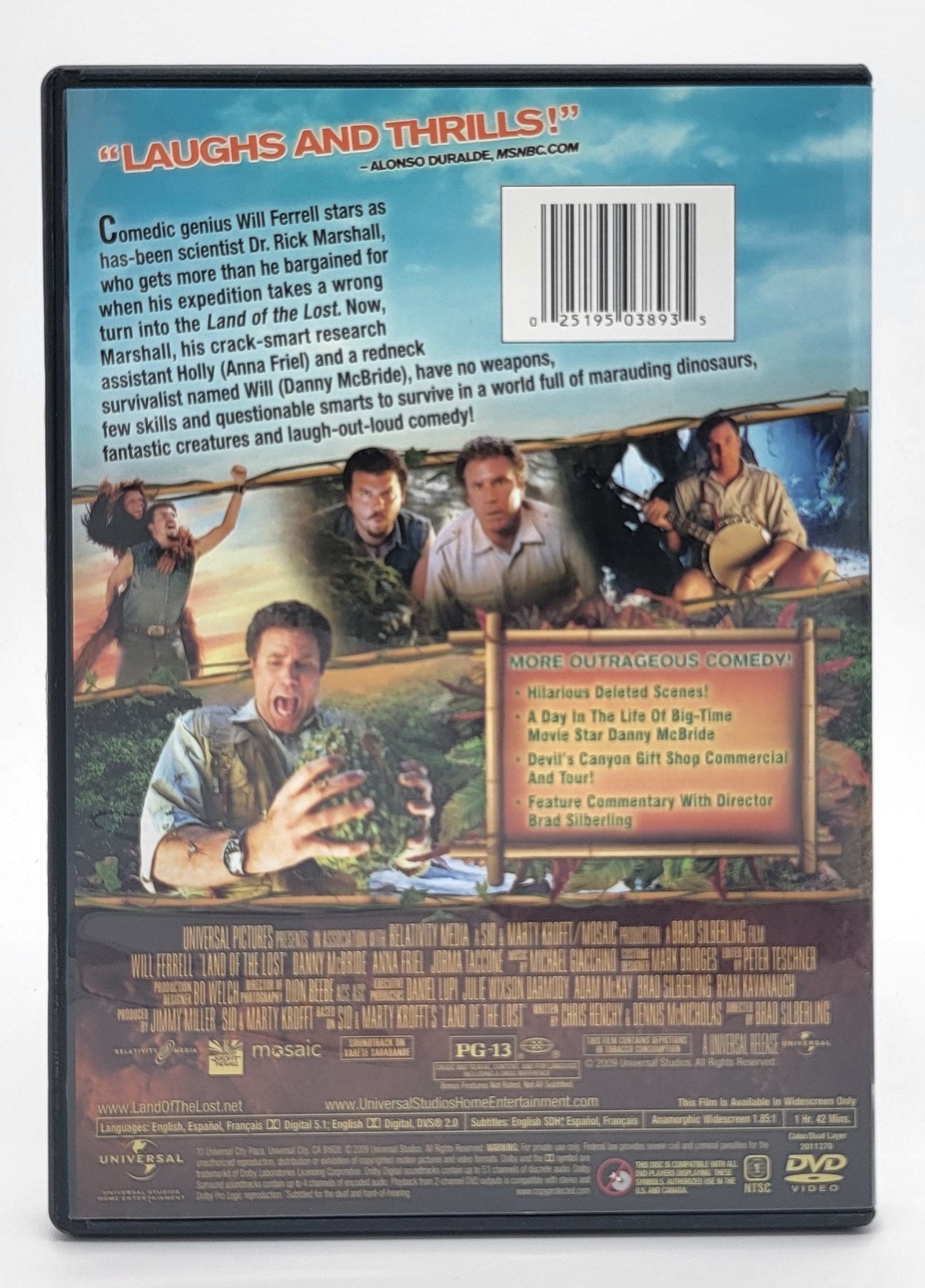 Universal Studios Home Entertainment - Land of the Lost | DVD | Widescreen - DVD - Steady Bunny Shop