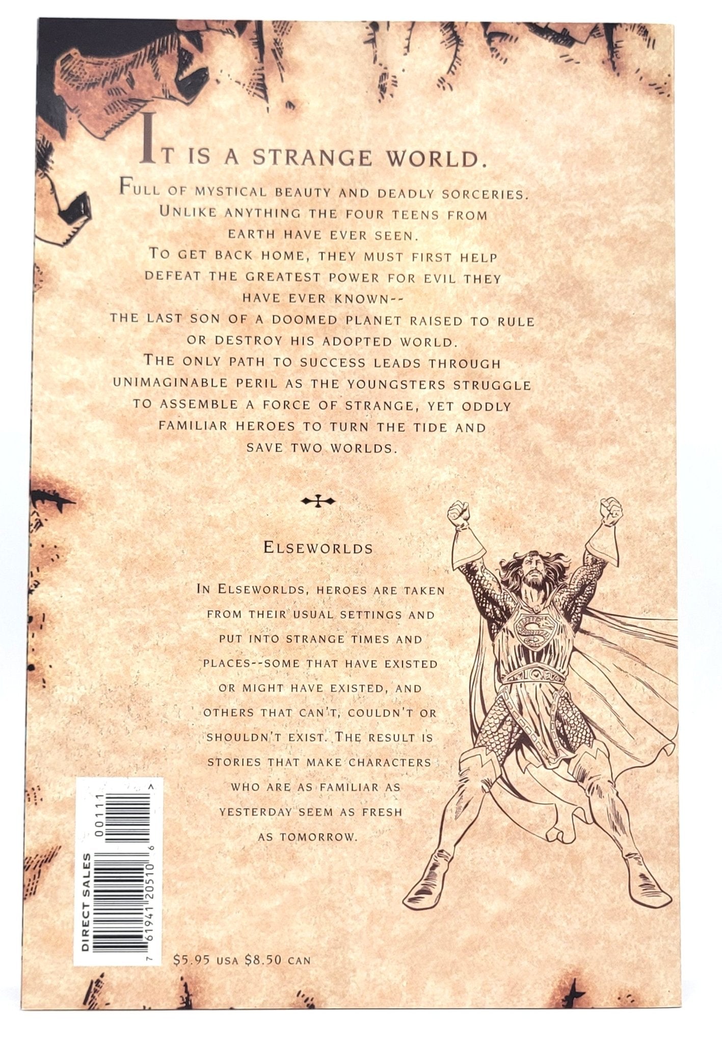 Elsewolds / DC Comics - League of Justice Book One of Two / DC - Elseworlds Deluxe / 1996 Comic Book - Comic Books - Steady Bunny Shop