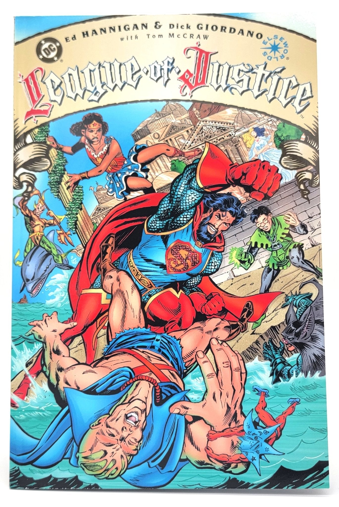 Elsewolds / DC Comics - League of Justice Book Two of Two / DC - Elseworlds Deluxe / 1996 Comic Book - Comic Books - Steady Bunny Shop