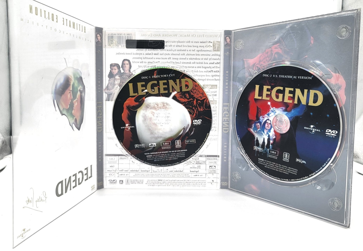 Universal Studios Home Entertainment - Legend - Ultimate Edition | DVD | Widescreen - DVD - Steady Bunny Shop