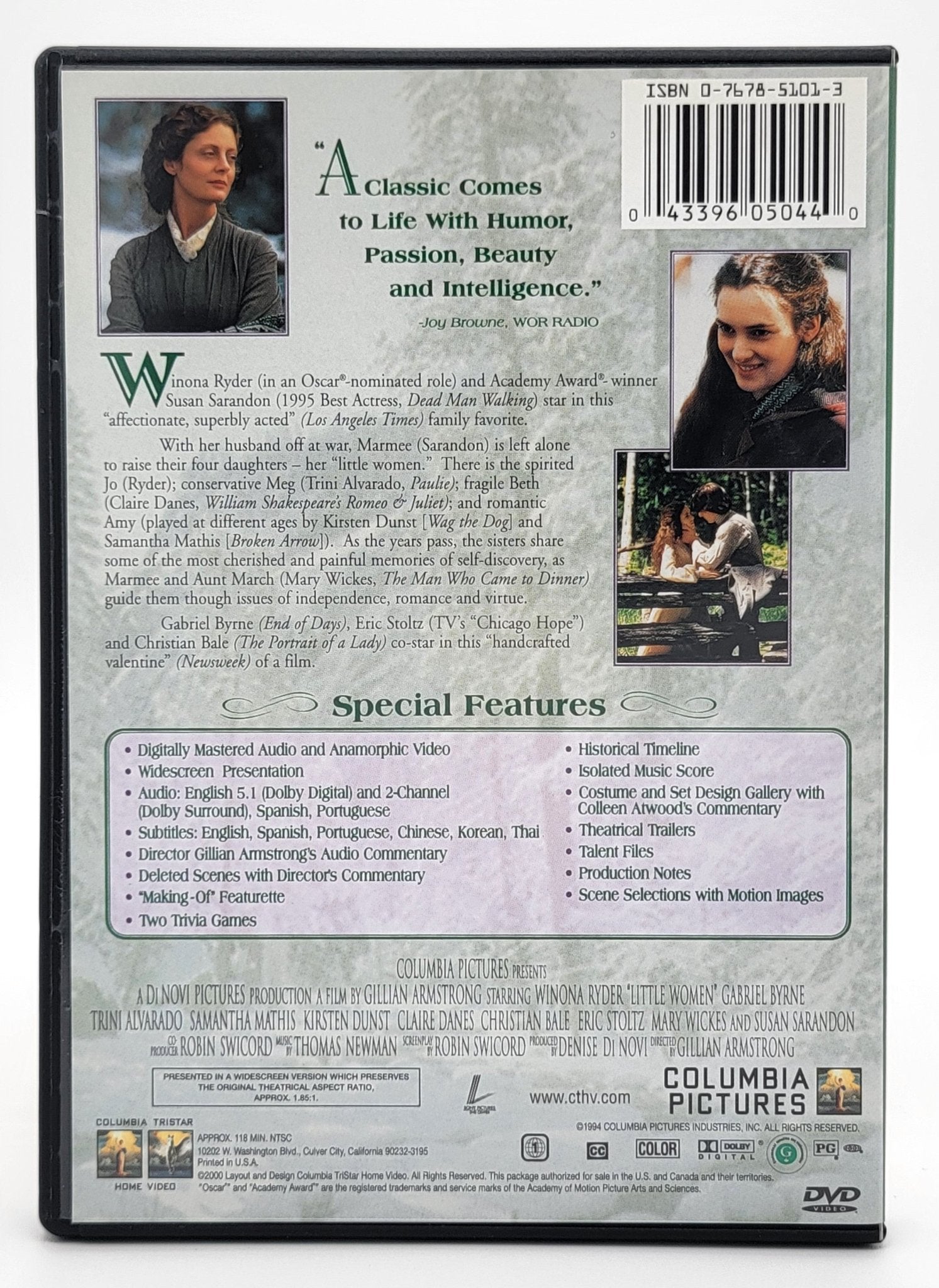 Sony Pictures Home Entertainment - Little Women 1994 | DVD | Collector's Series - DVD - Steady Bunny Shop