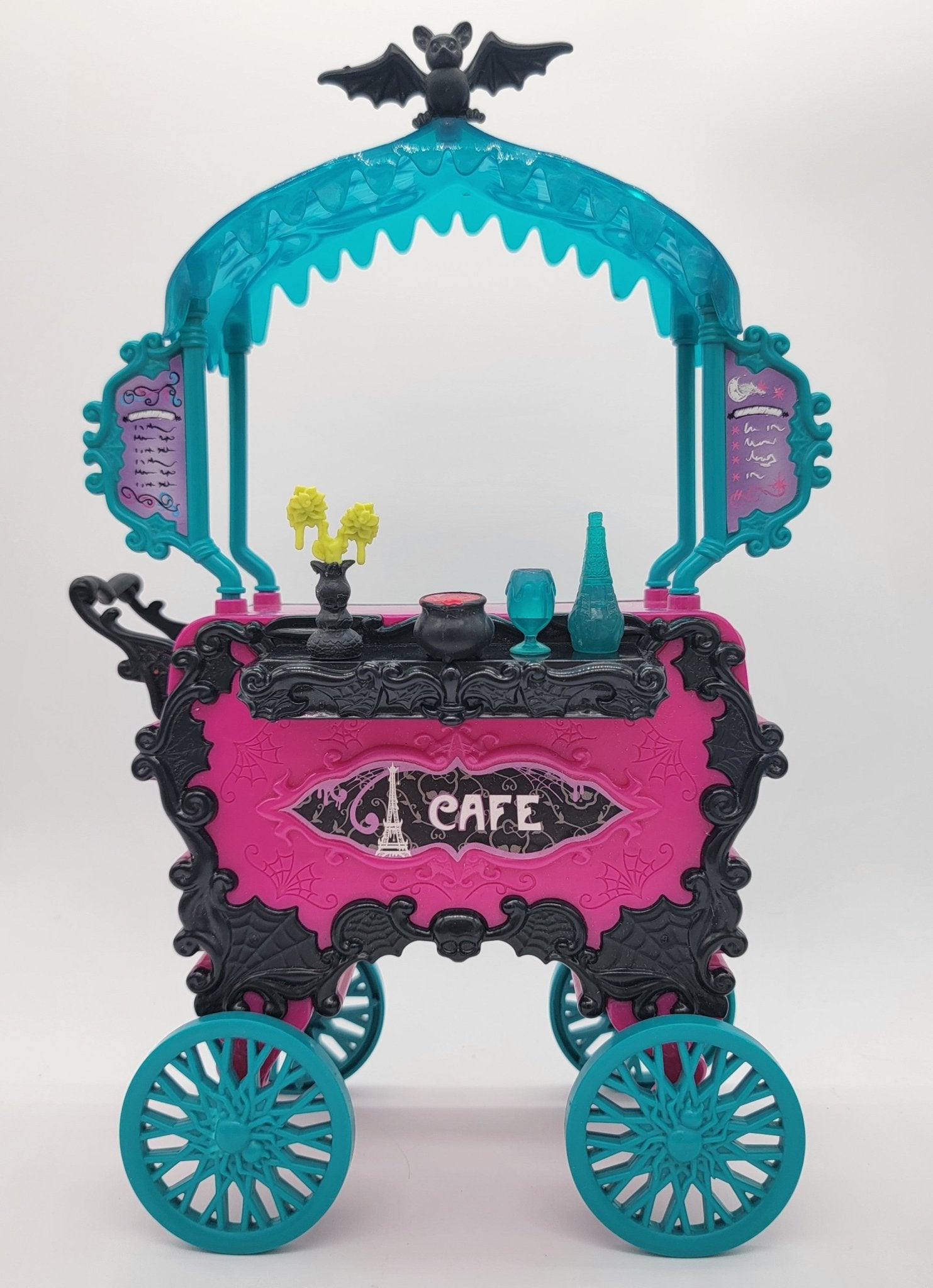 Mattel - Mattel Monster High Scaris City Of Frights Cafe Cart Playset Accessories - 2012 - Accessories - Steady Bunny Shop