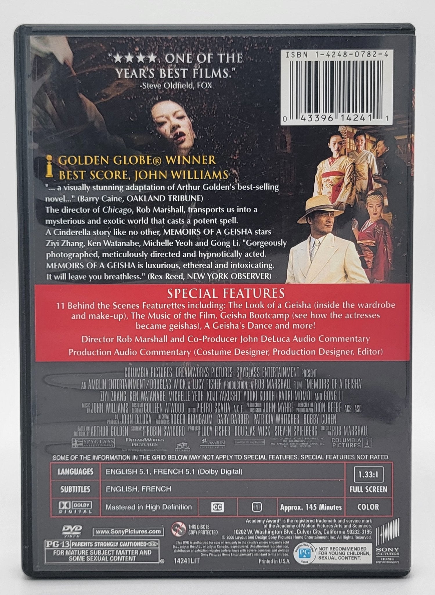 Sony Pictures Home Entertainment - Memoirs of Geisha | DVD | 2 Disc Full Screen Special Edition - DVD - Steady Bunny Shop