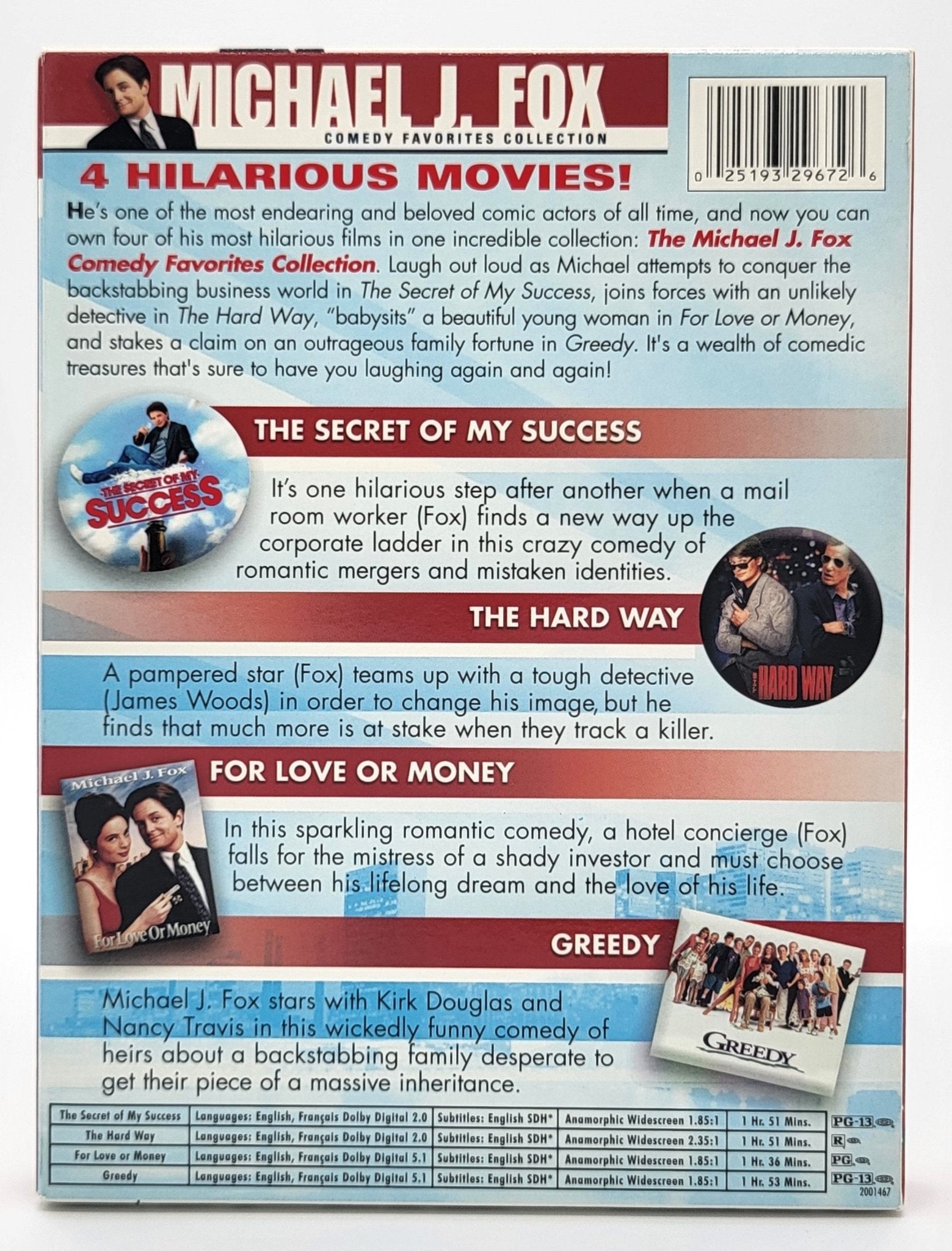 Universal Studios Home Entertainment - Michael J Fox Comedy Favorites Collection | DVD | 3 Disc Set - DVD - Steady Bunny Shop