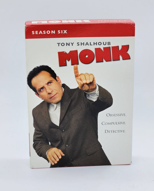 Universal Studios Home Entertainment - Monk | Season Six | 4 Disc Set - DVD - Steady Bunny Shop