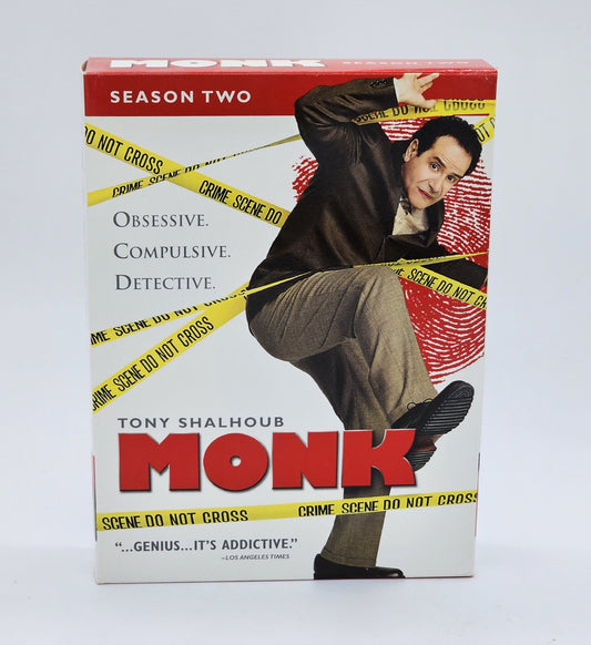 Universal Studios Home Entertainment - Monk | Season Two | 4 Disc Set - DVD - Steady Bunny Shop