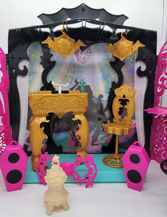 Mattel - Monster High DJ Disco Dance Club - 2013 // Dolls NOT Included - SOLD Separately. - Accessories - Steady Bunny Shop