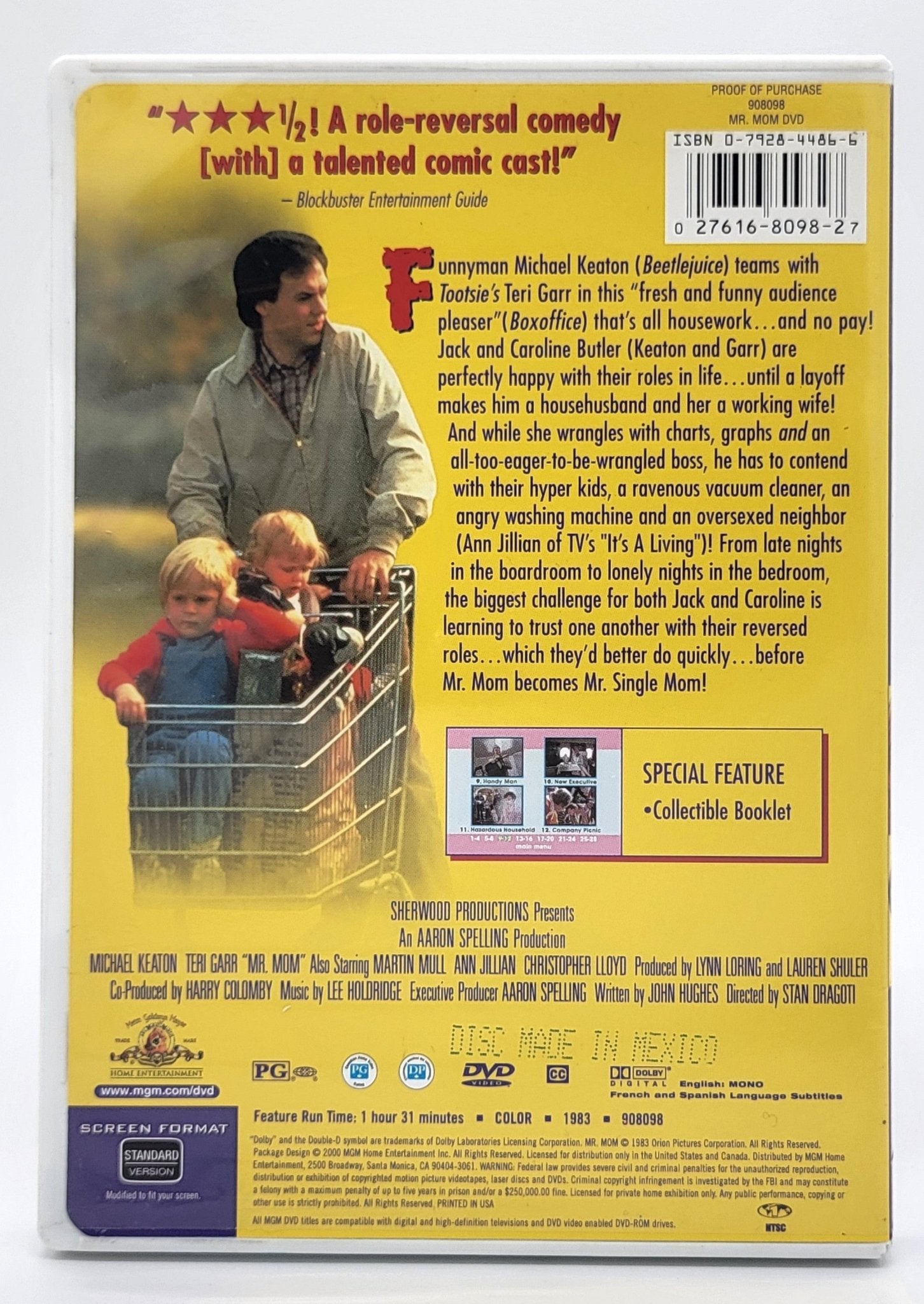 ‎ MGM Home Entertainment - MR Mom | DVD | Standard Version - dvd - Steady Bunny Shop