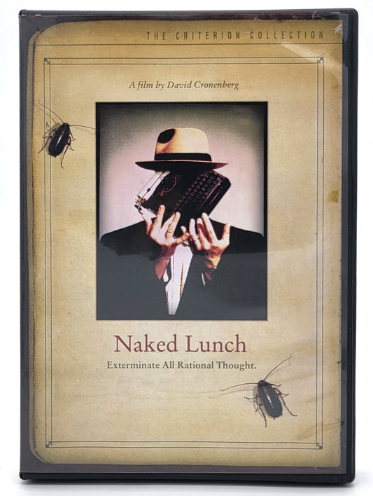 Criterion Collection - Naked Lunch | DVD | 2 Disc Set with Collector's Book - DVD - Steady Bunny Shop