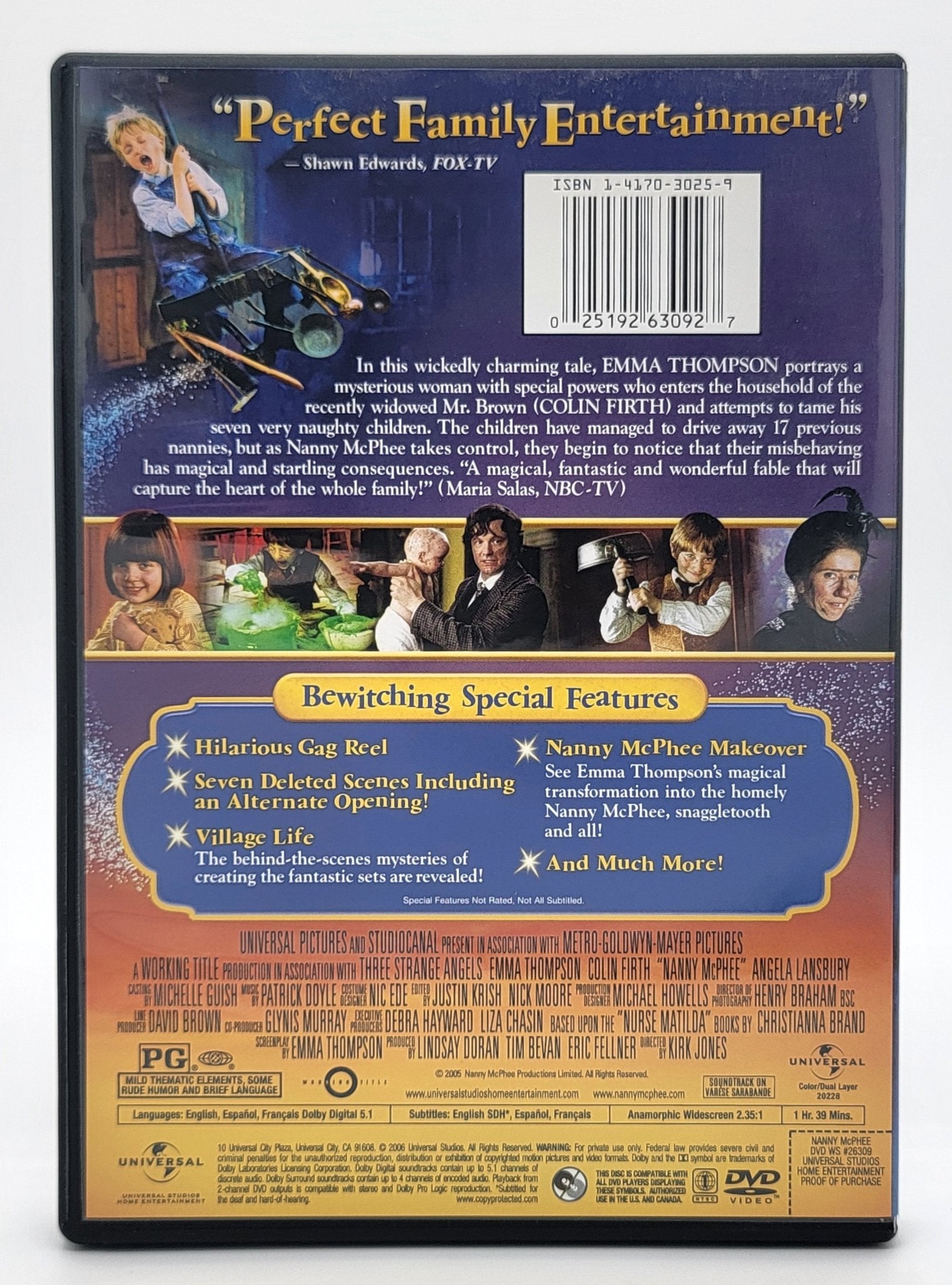 Universal Studios Home Entertainment - Nanny McPhee | DVD | Widescreen - DVD - Steady Bunny Shop