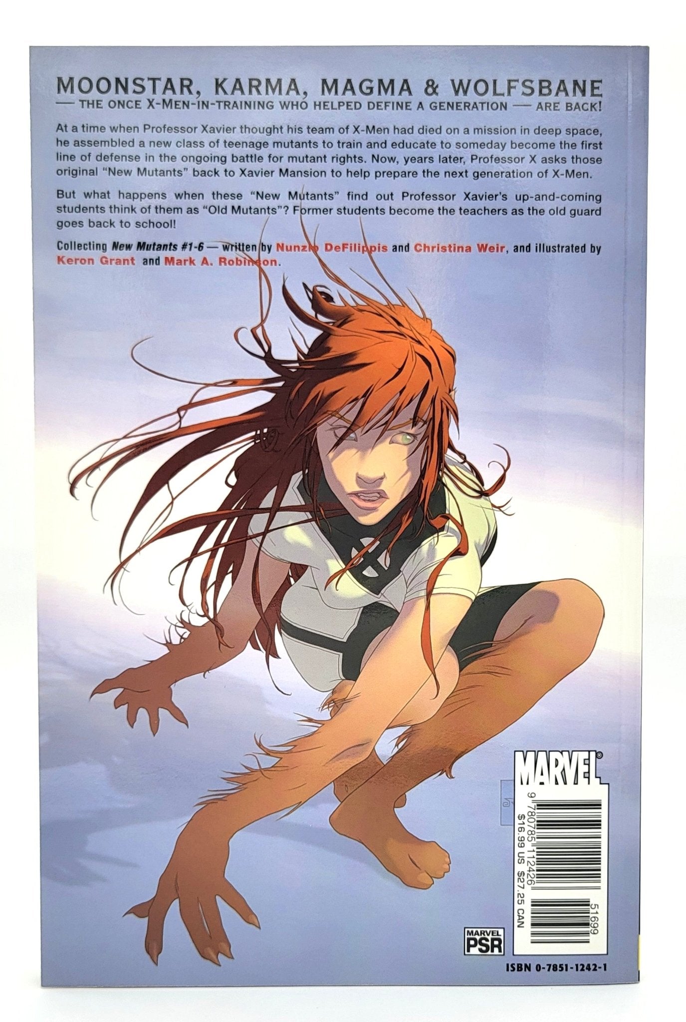 Marvel Comics - New Mutants - Back to School Vol 1 /Marvel Comics - 2005 - Comic Book - Steady Bunny Shop