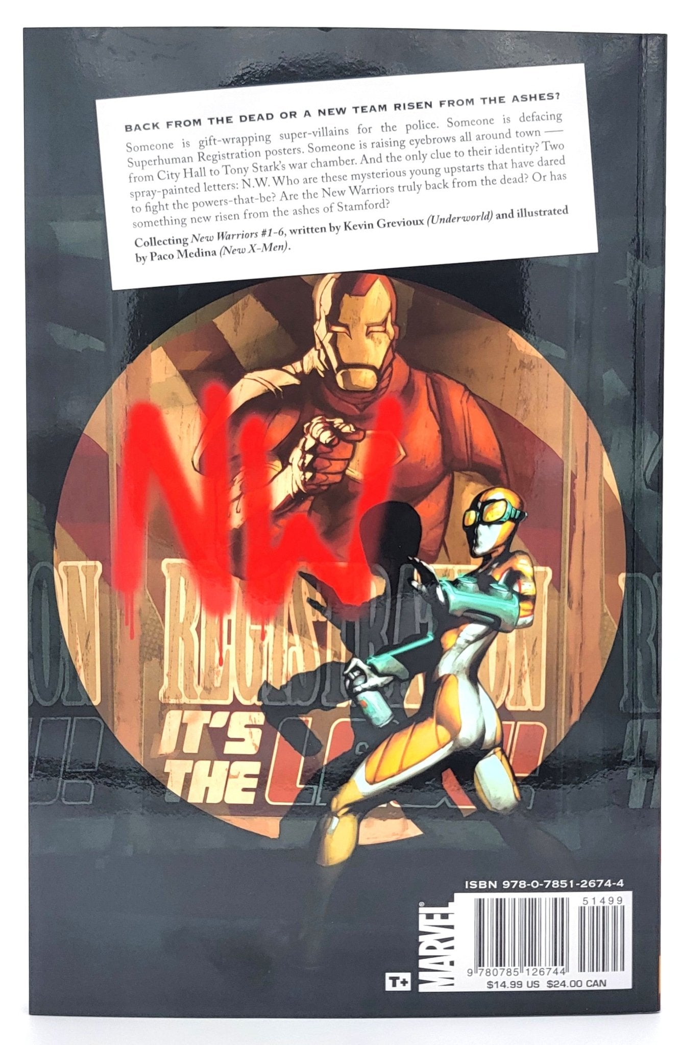 Marvel Comics - New Warriors Vol. 4 - The Unusual Heroes - Defiant / DC Comics - 2004 - Comic Book - Steady Bunny Shop