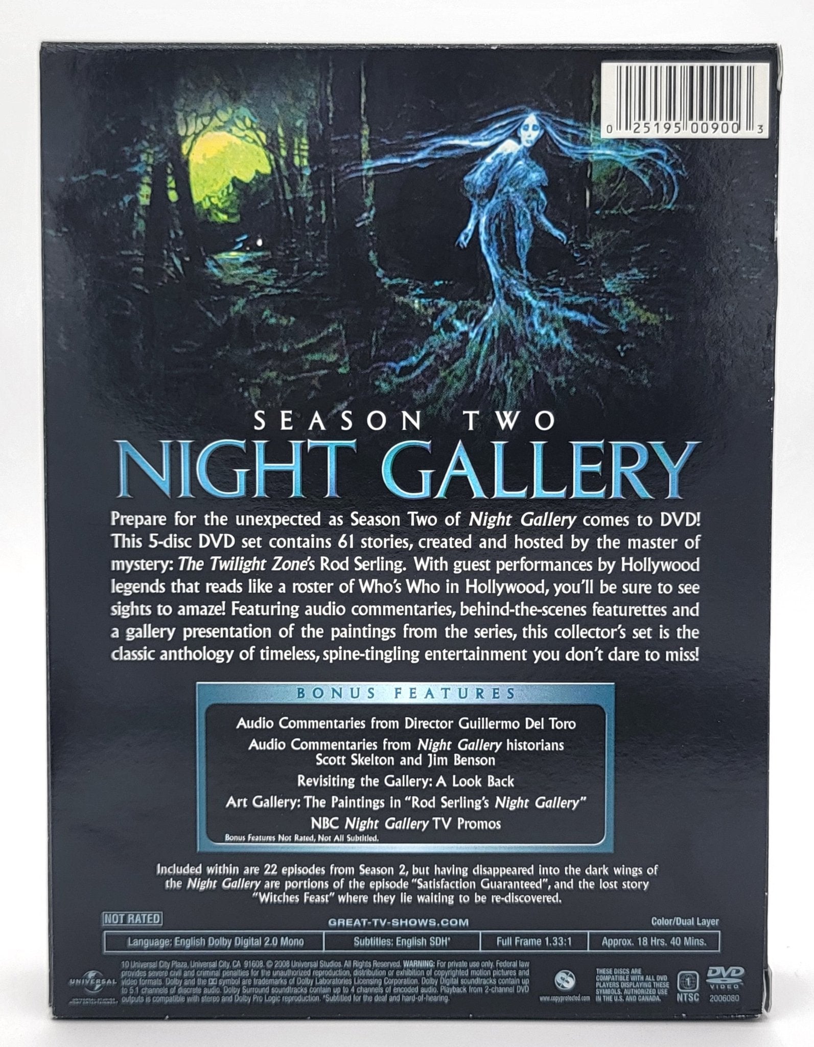 Universal Pictures Home Entertainment - Night Gallery - Season Two | DVD - 5 Disc Set - DVD - Steady Bunny Shop