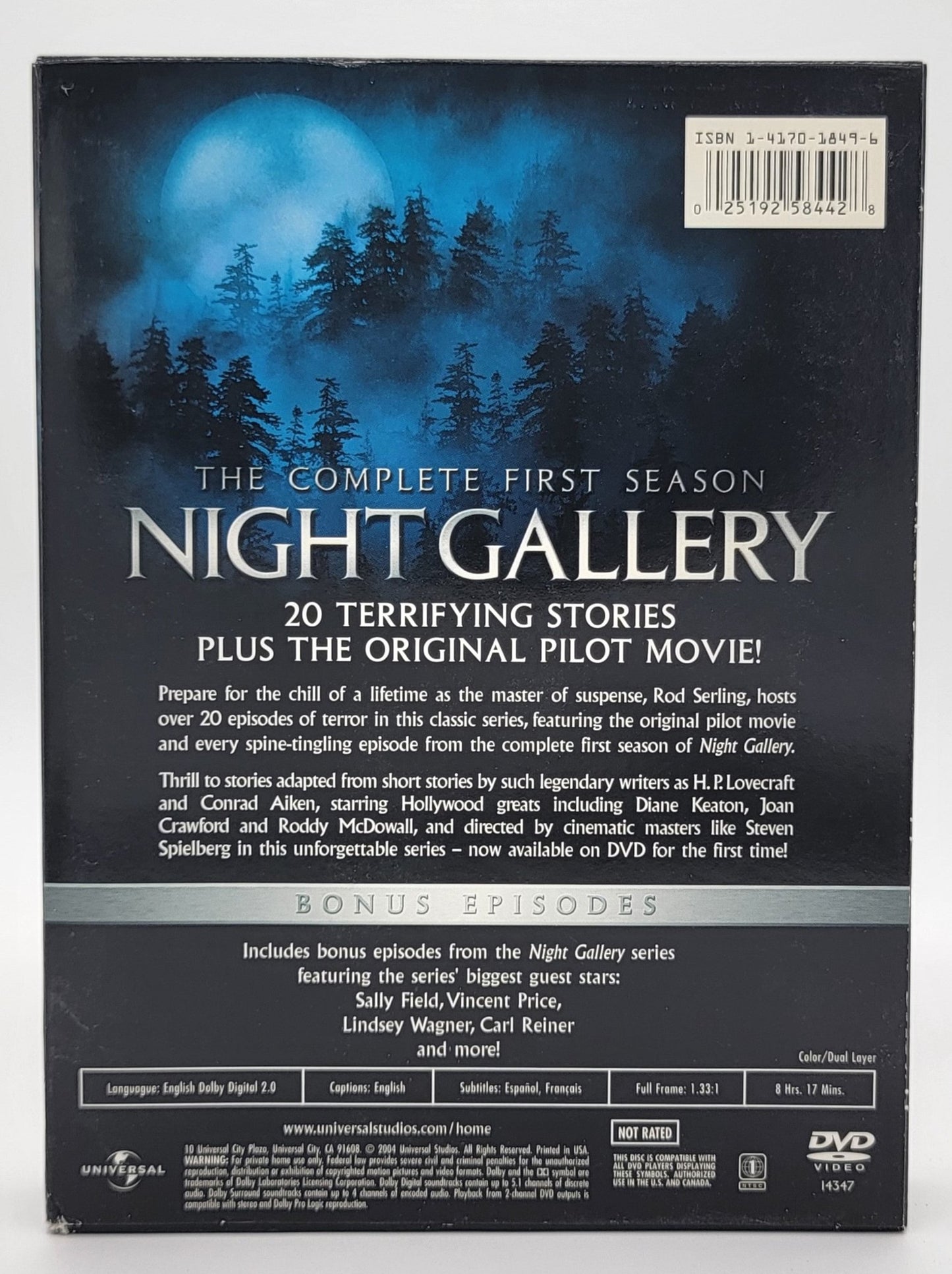 Universal Pictures Home Entertainment - Night Gallery - The Complete First Season | DVD - 3 Disc Set with Bonus Episodes - Full Frame - DVD - Steady Bunny Shop