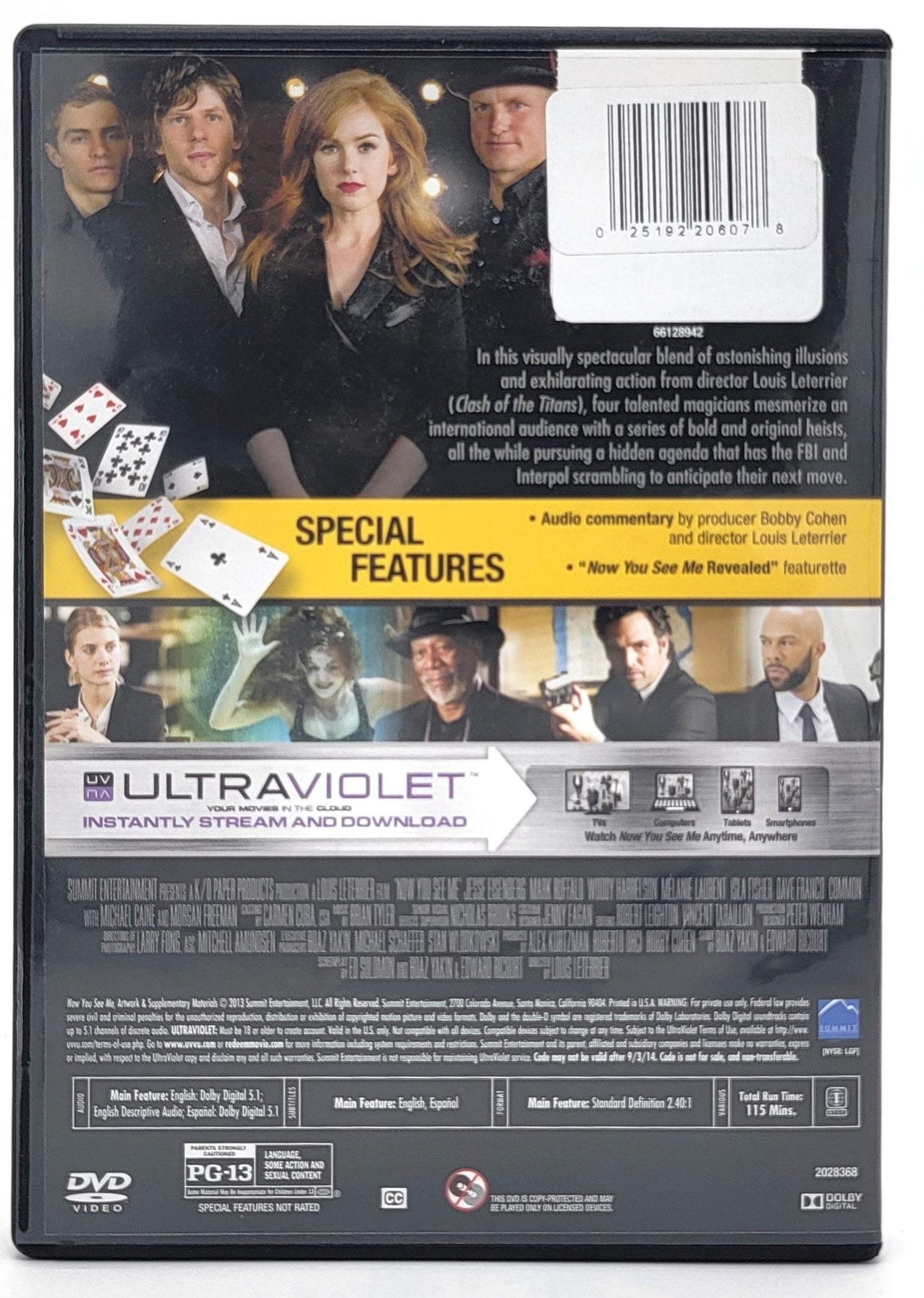 Lionsgate Home Entertainment - Now You See Me | DVD - No Digital Copy Expired - DVD - Steady Bunny Shop