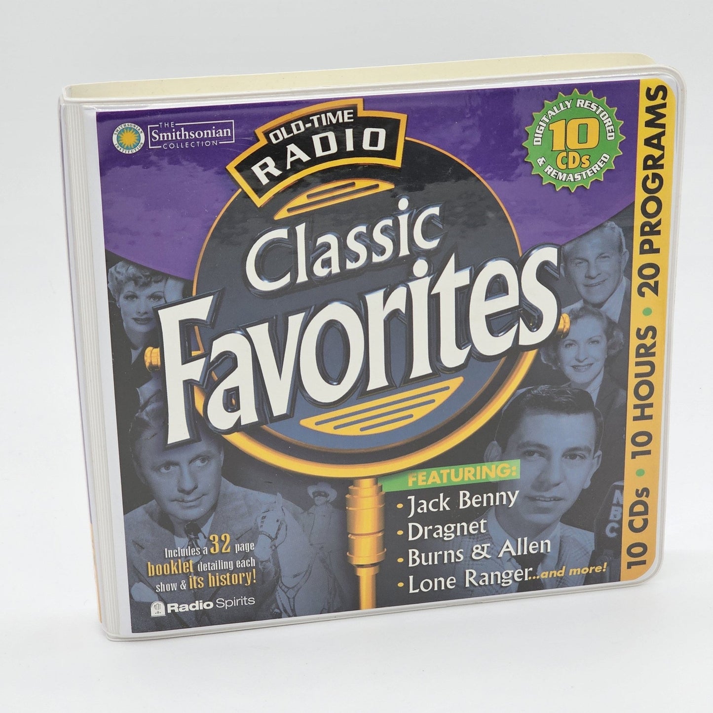 Radio Spirits - Old-Time Radio Classic Favorites | 10 CD Set - Compact Disc - Steady Bunny Shop