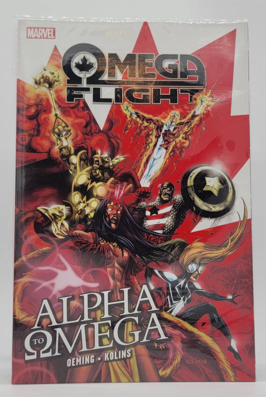 Marvel Comics - Omega Flight - Alpha to Omega - Trade Paperback - Steady Bunny Shop