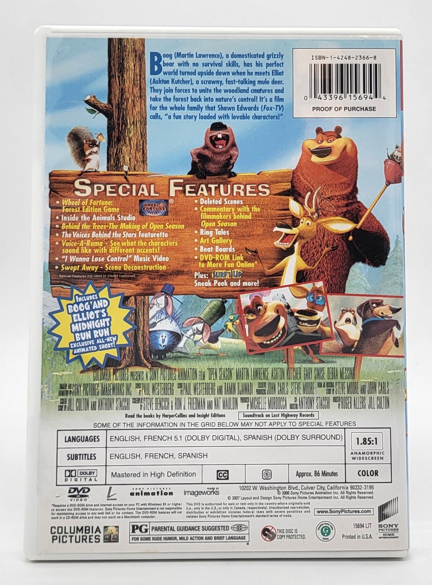 Sony Pictures Home Entertainment - Open Season | DVD | Widescreen Special Edition - DVD - Steady Bunny Shop