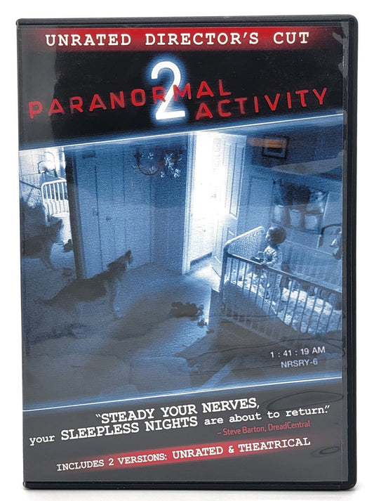 Paramount Pictures Home Entertainment - Paranormal Activity 2 | DVD | Unrated Director's Cut - DVD - Steady Bunny Shop