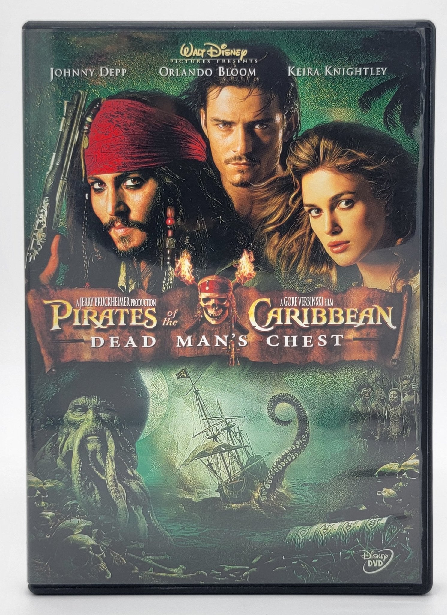 Walt Disney Studios Home Entertainment - Pirates of the Caribbean 2 - Dead Man's Chest | DVD | Widescreen - DVD - Steady Bunny Shop