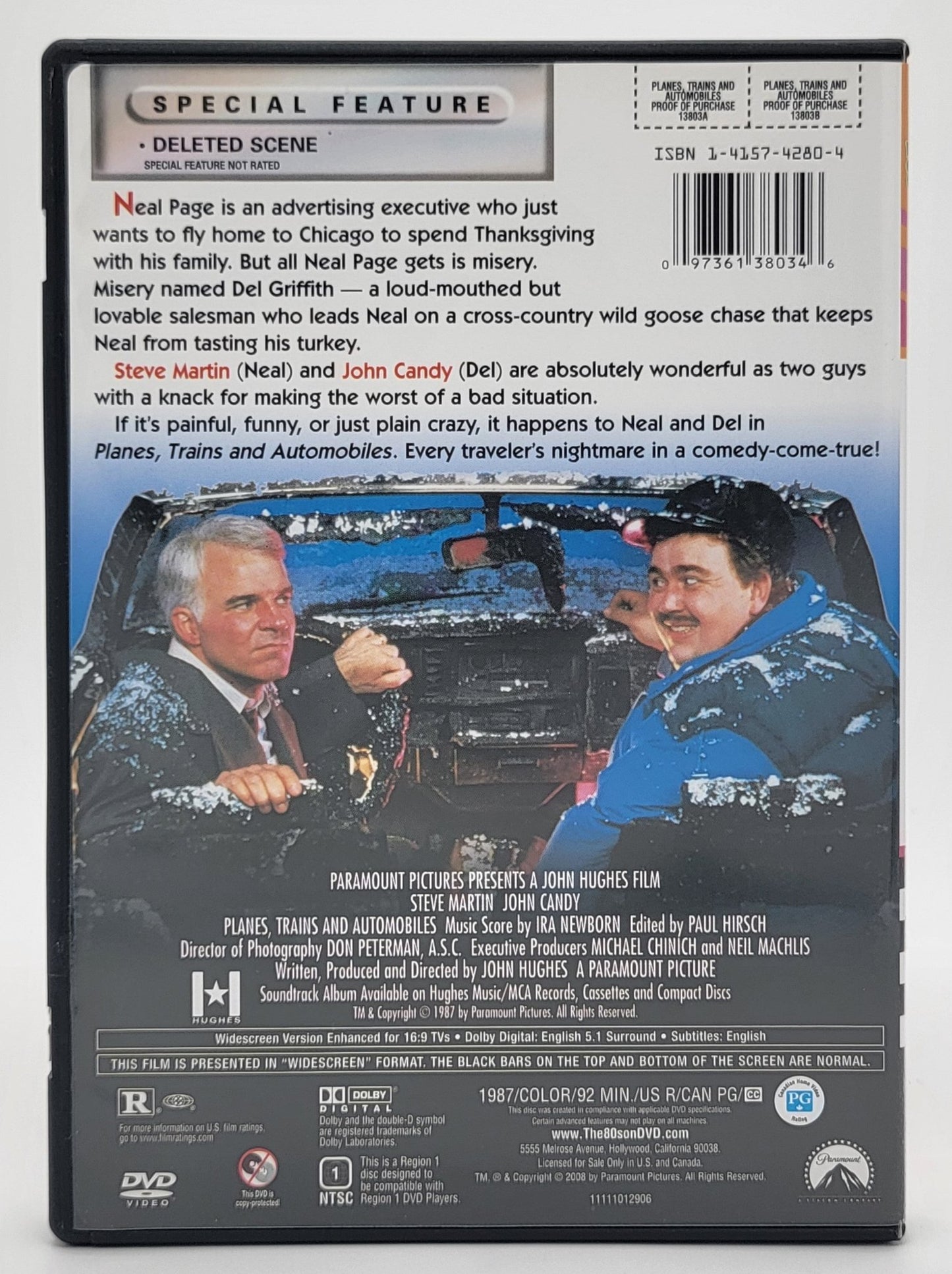 Paramount Pictures Home Entertainment - Planes, Trains and Automobiles | DVD | I love the 80's - Widescreen - DVD - Steady Bunny Shop