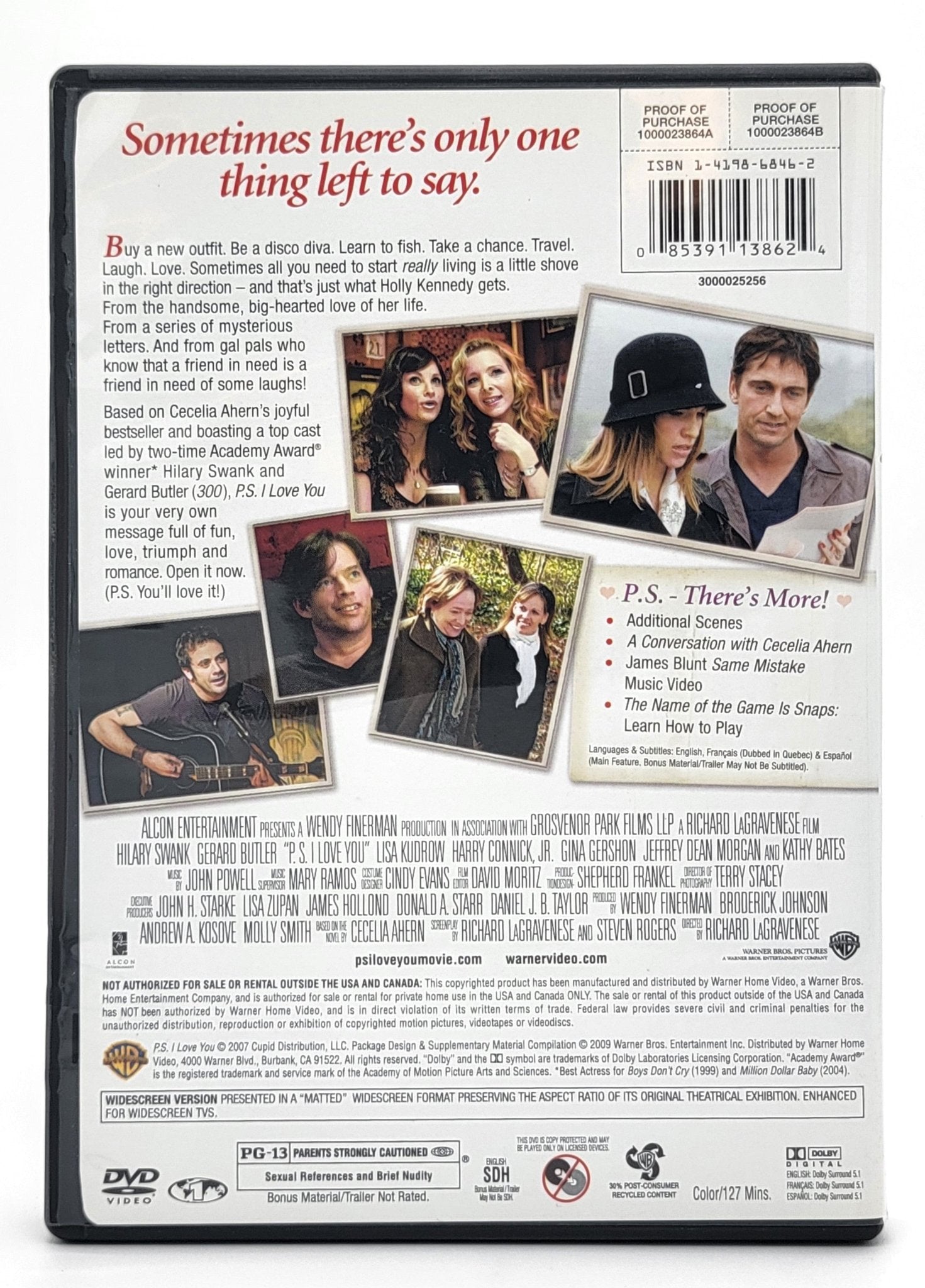 ‎ Studio Distribution Services - P.S. I Love You | DVD | Widescreen - DVD - Steady Bunny Shop