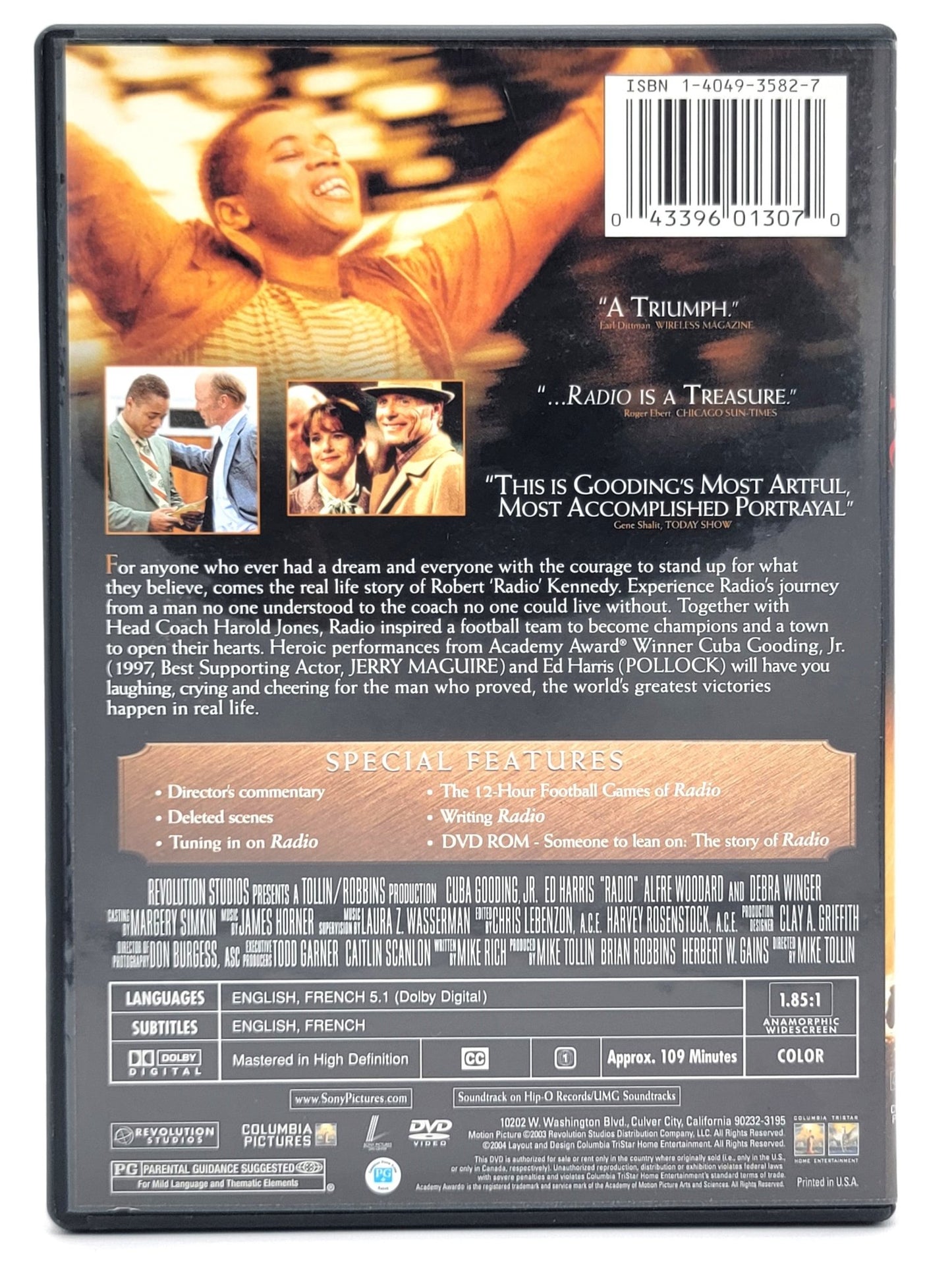 Sony Pictures Home Entertainment - Radio / Inspired by A True Story / DVD / Widescreen - DVD - Steady Bunny Shop