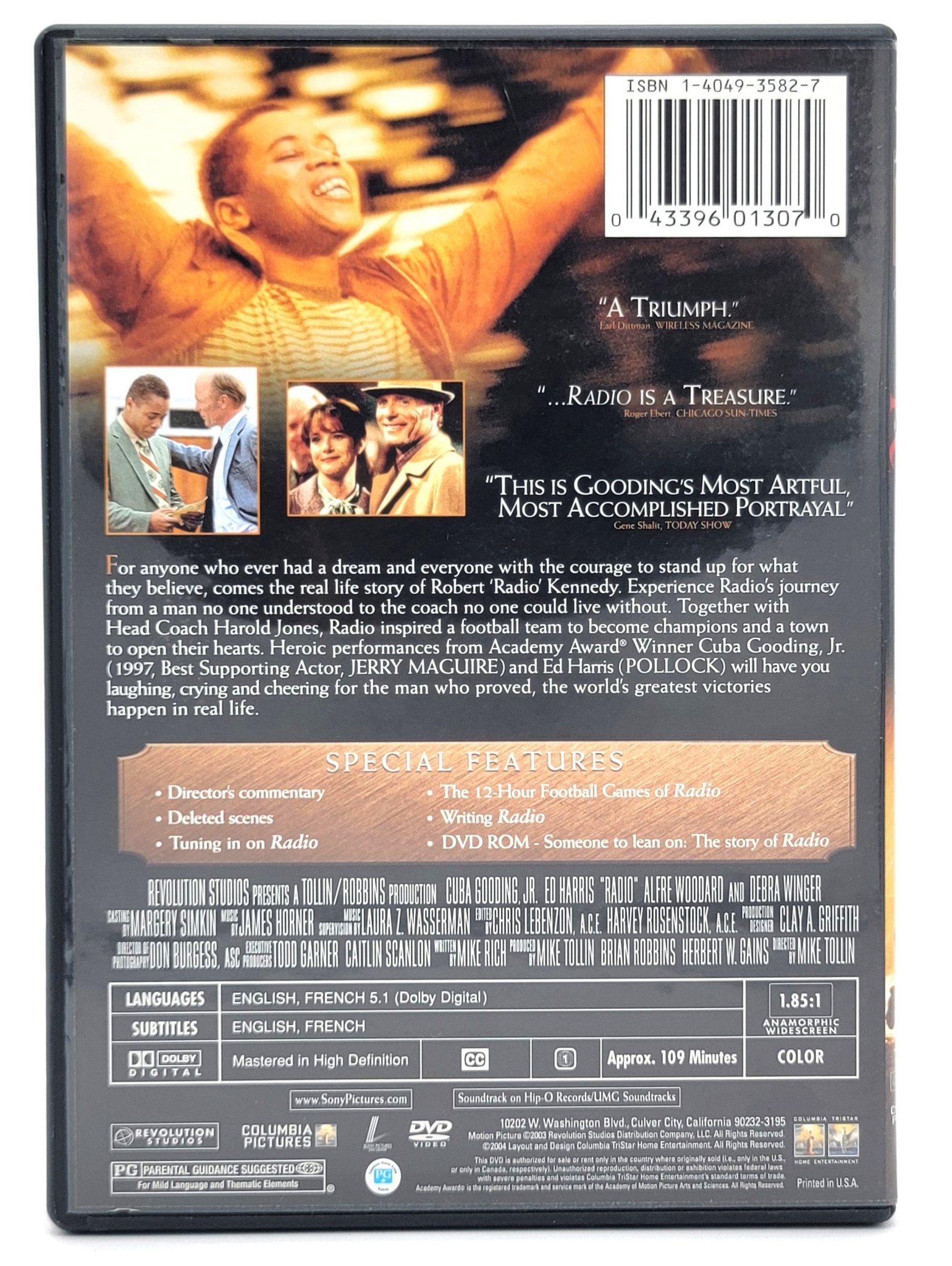 Sony Pictures Home Entertainment - Radio / Inspired by A True Story / DVD / Widescreen - DVD - Steady Bunny Shop