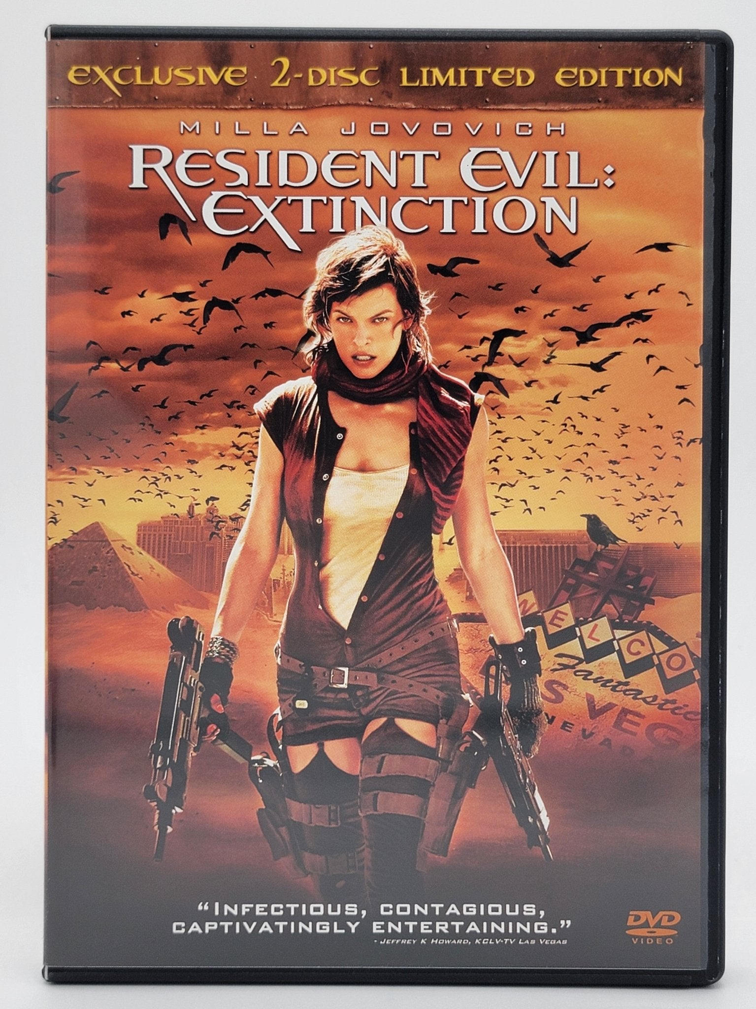 Sony Pictures Home Entertainment - Resident Evil - Extinction | DVD | Exclusive 2 Disc Limited Edition - Widescreen - DVD - Steady Bunny Shop