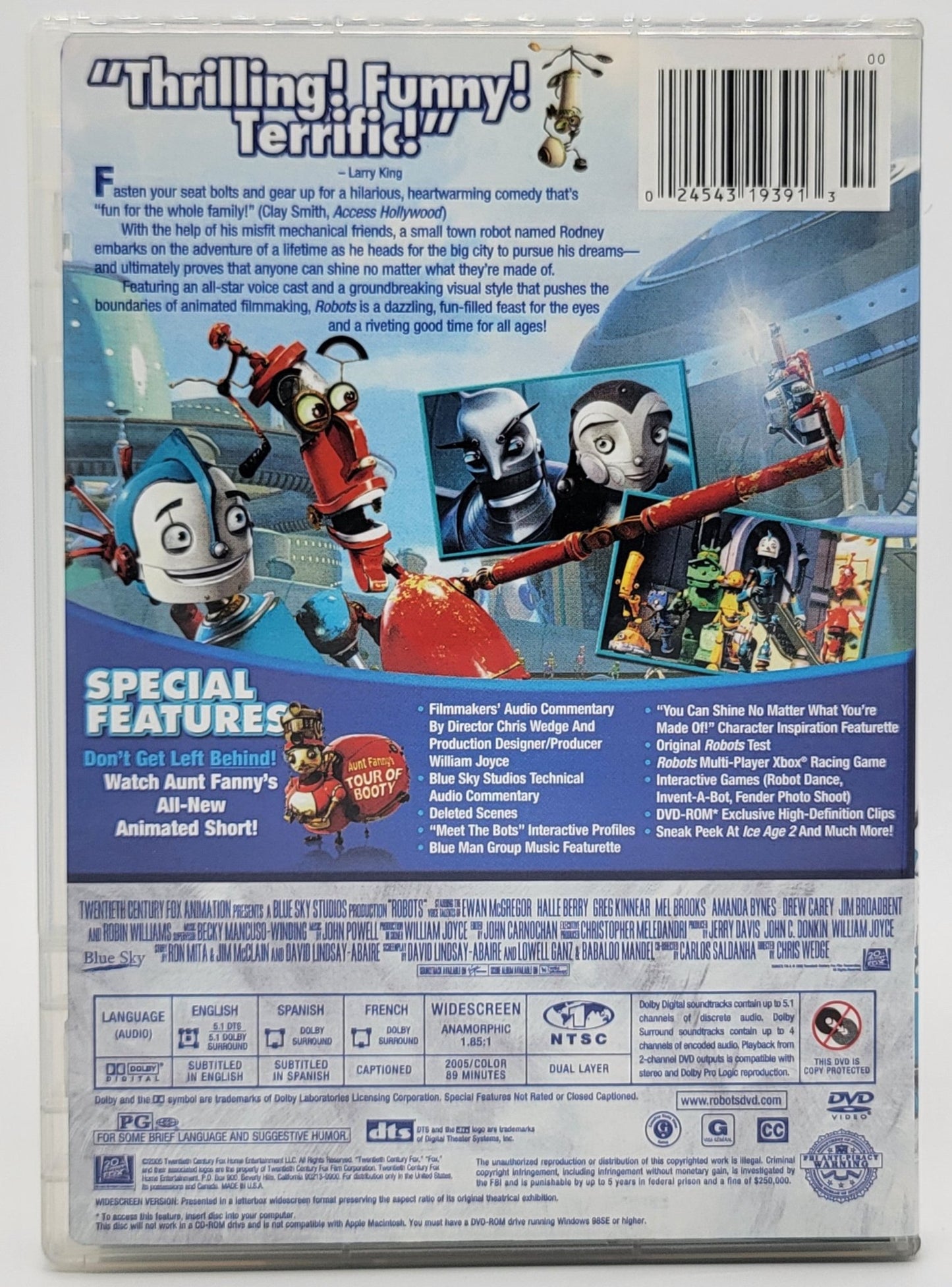 20th Century Fox Home Entertainment - Robots | DVD | Widescreen - DVD - Steady Bunny Shop