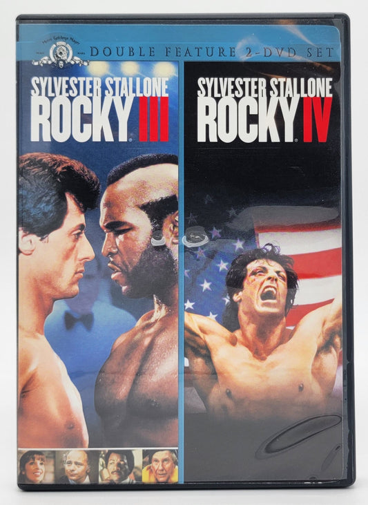 ‎ MGM Home Entertainment - Rocky III & Rocky IV - Double Feature 2 Disc Set | DVD | Full Screen - DVD - Steady Bunny Shop