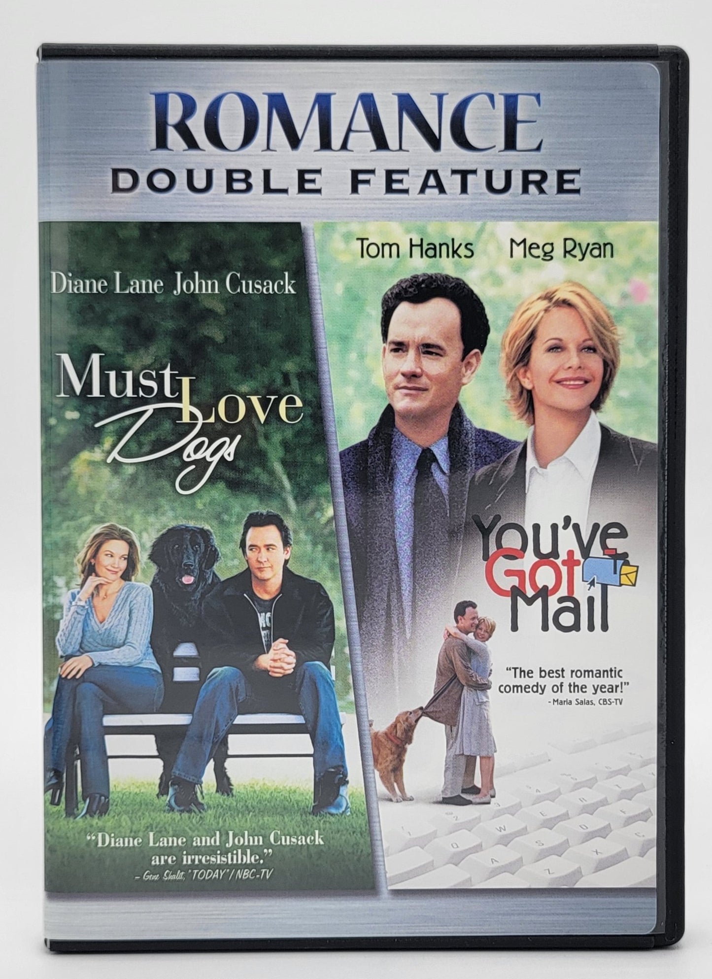 Warner Brothers - Romance Double Feature - Must Love Dogs & & You've Got Mail | DVD | - DVD - Steady Bunny Shop