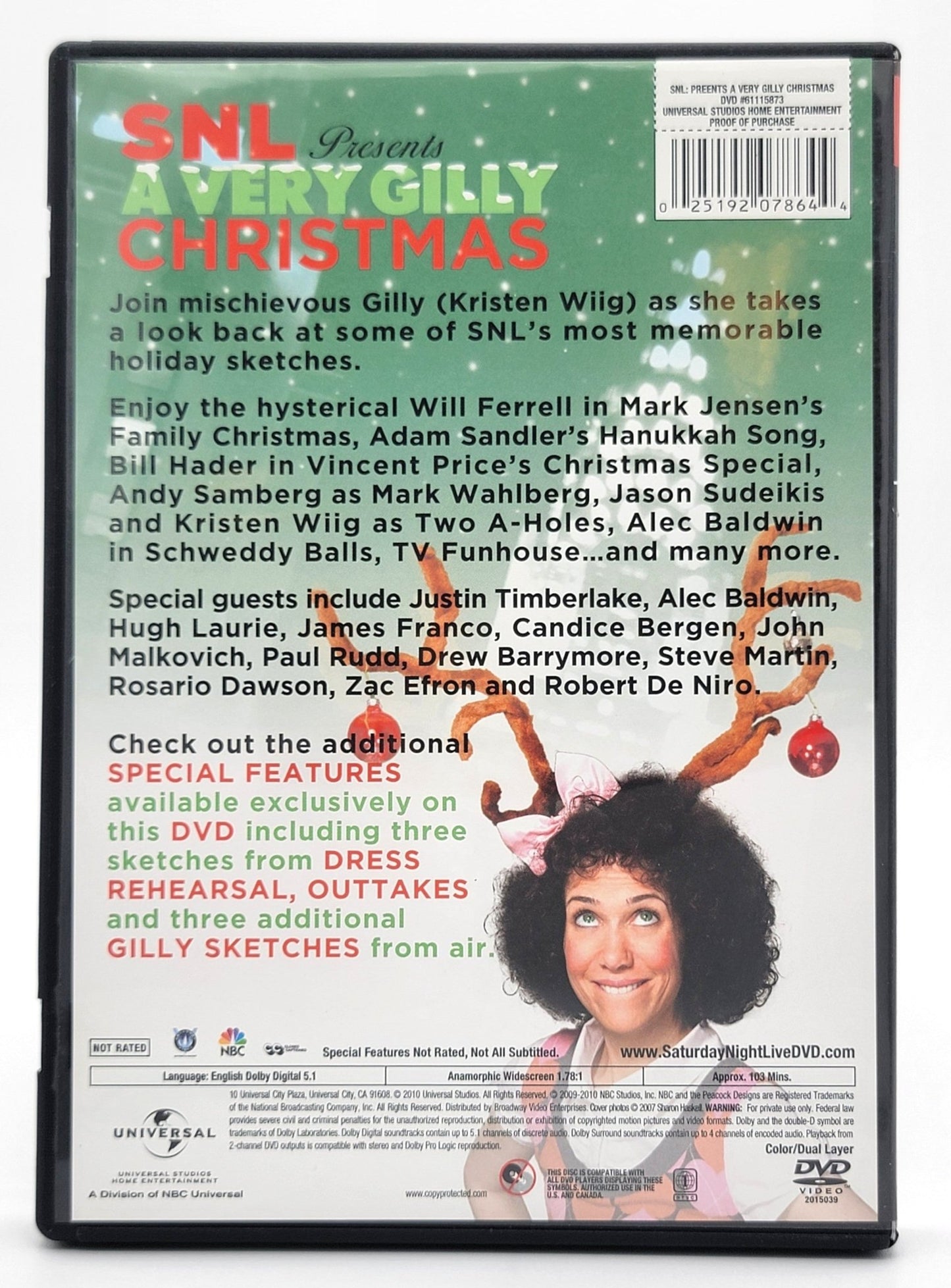 SNL - Saturday Night Live - A Very Gilly Christmas | DVD | Widescreen - 2 Disc Set - DVD - Steady Bunny Shop