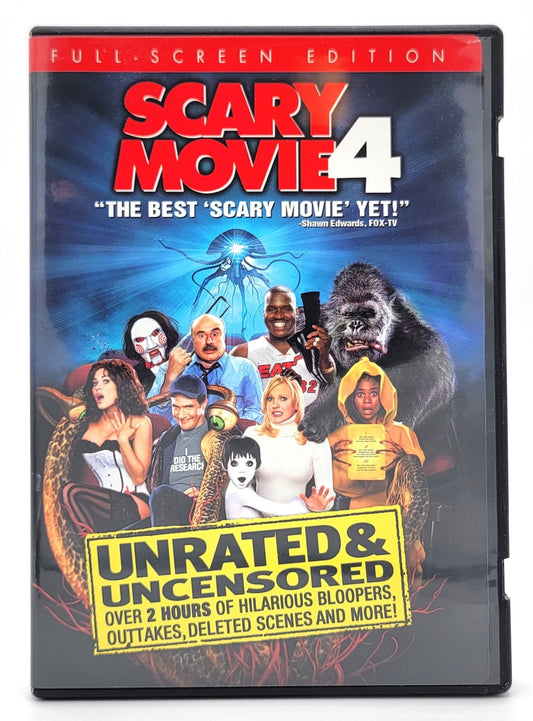 ‎ Miramax Entertainment - Scary Movie 4 - Unrated & Uncensored | DVD | Full Screen Edition - DVD - Steady Bunny Shop