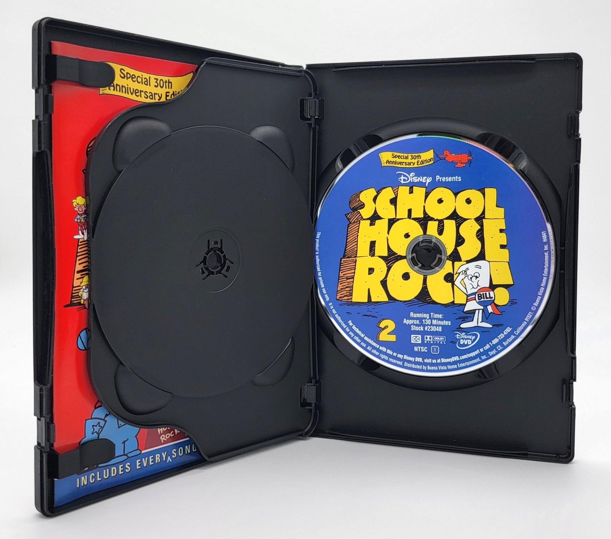 Disney Home Entertainment - School House Rock | DVD | Special 30th Anniversary Edition - 2 Disc Set - Includes Every Song Ever created - DVD - Steady Bunny Shop