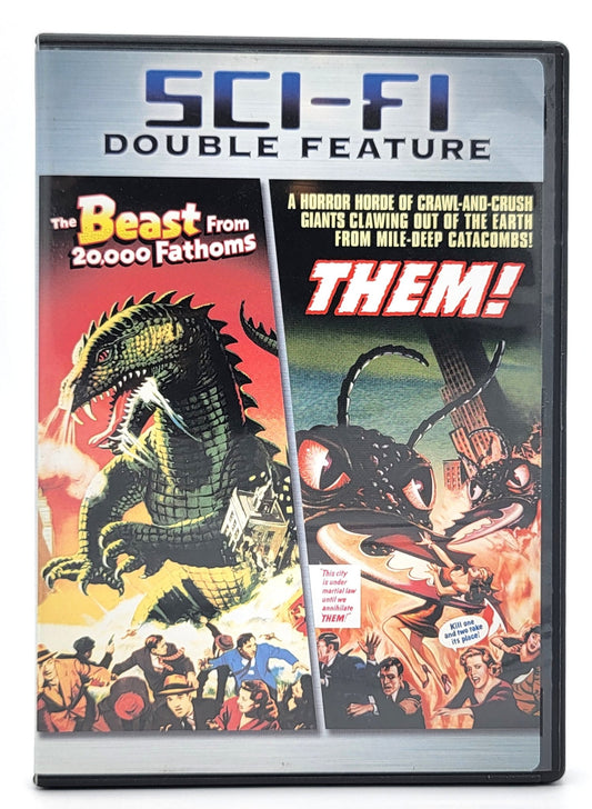 Warner Brothers - SCI - FI Double Feature | DVD | The Best from 20,000 Fathoms & THEM | Full Screen - DVD - Steady Bunny Shop